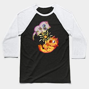 Unlikely friends that love oranges Baseball T-Shirt